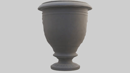 Outdoor vase model 3D model
