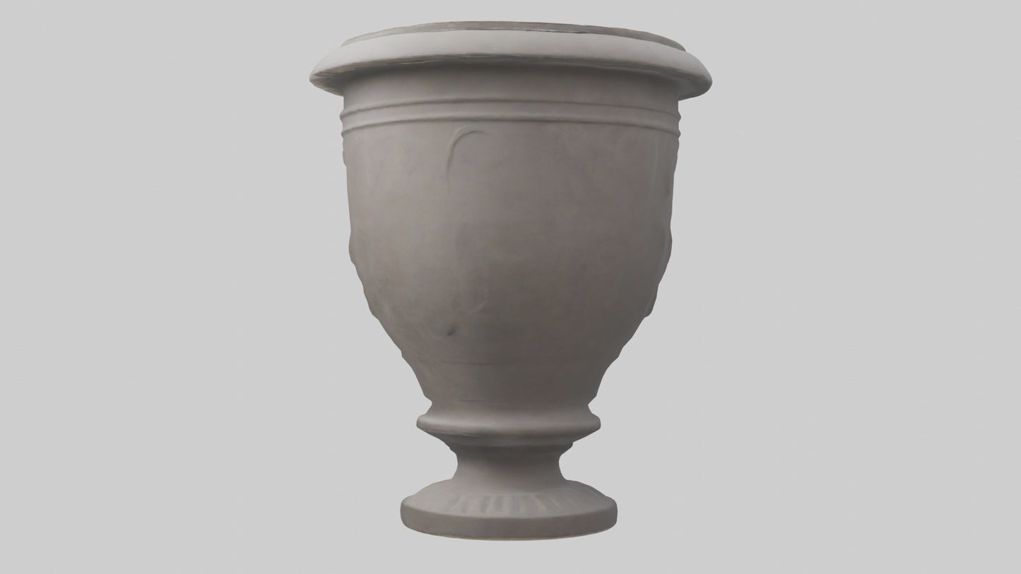 Outdoor vase model 3D model