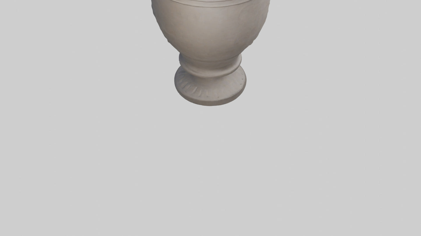 Outdoor vase model 3D model