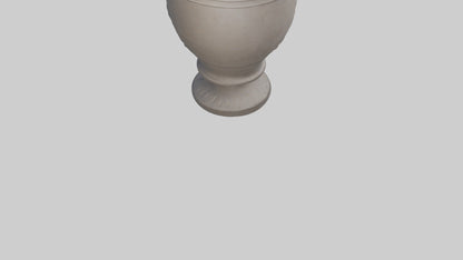 Outdoor vase model 3D model