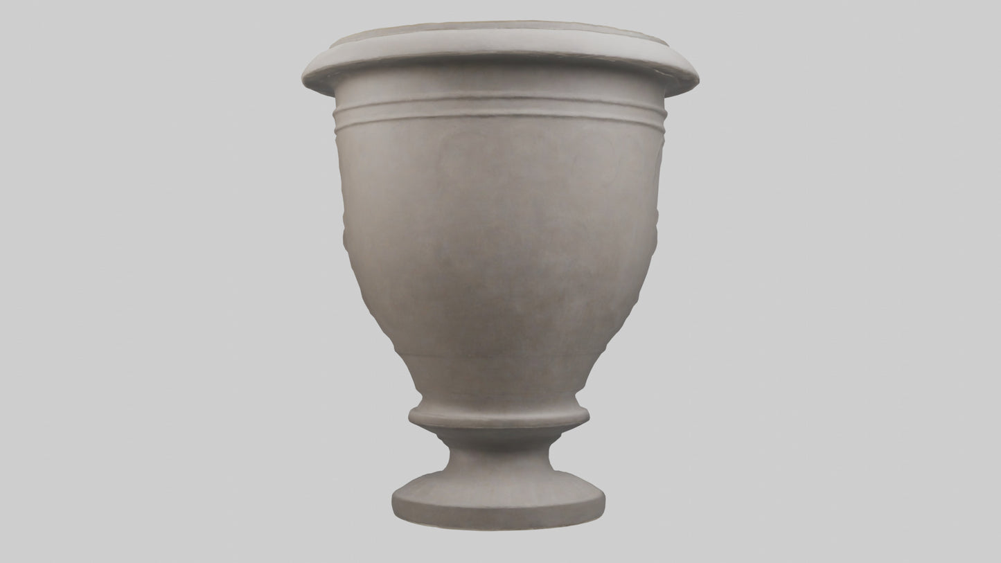 Outdoor vase model 3D model