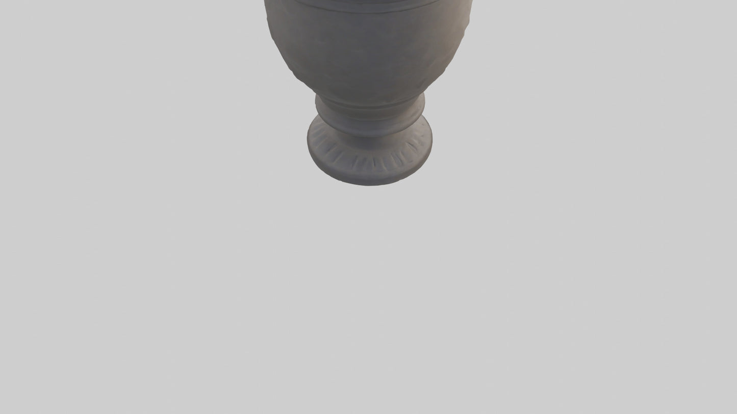 Outdoor vase model 3D model