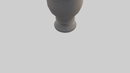 Outdoor vase model 3D model
