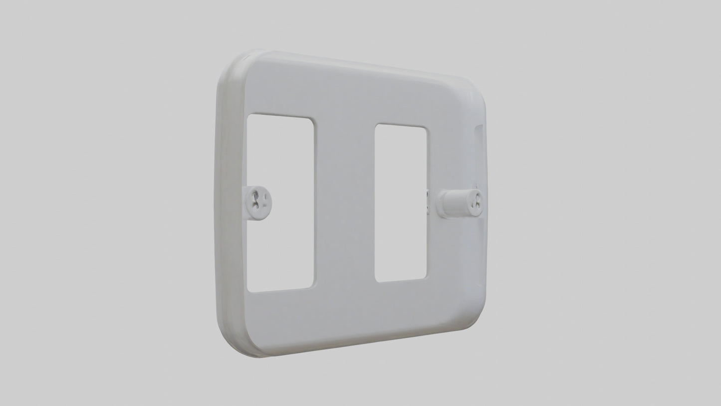 Outlet cover model 3D model
