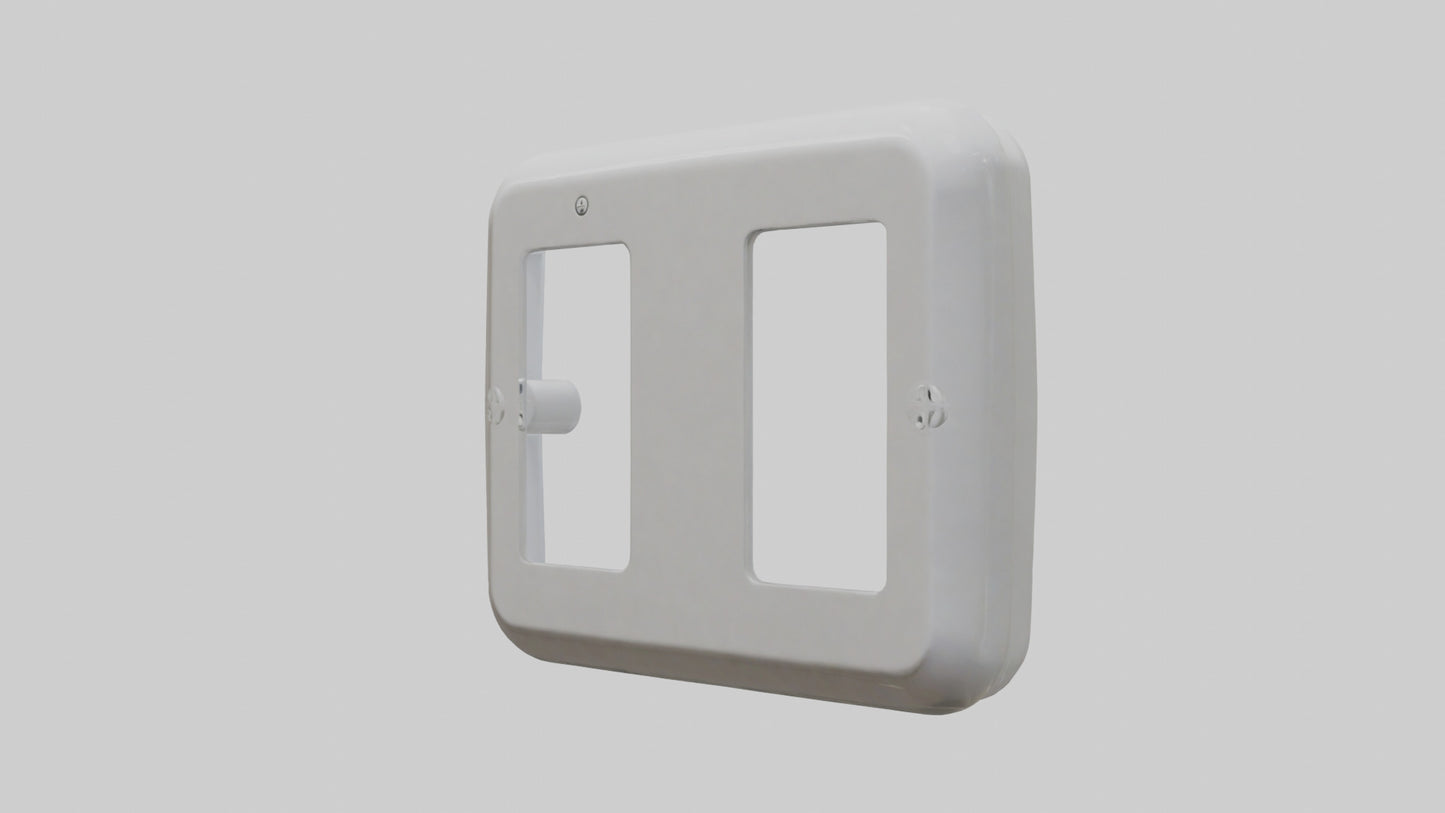 Outlet cover model 3D model
