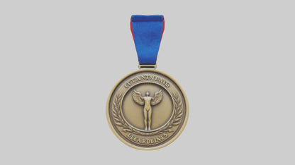 Outstanding Leadership Medal model 3D model