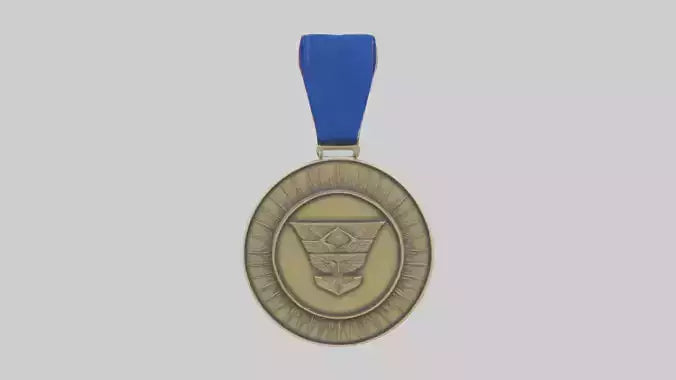 Outstanding Leadership Medal model 3D model