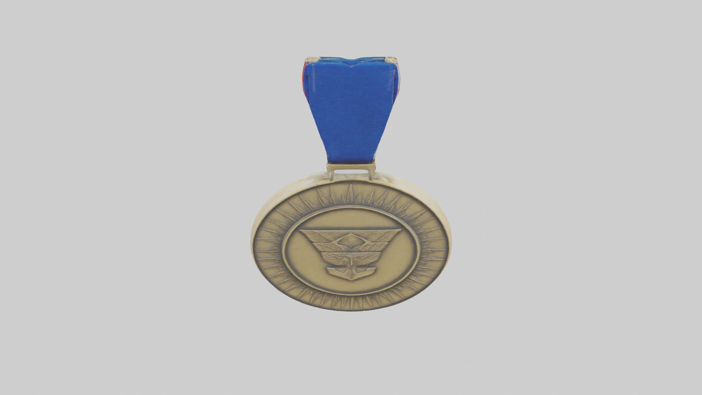 Outstanding Leadership Medal model 3D model