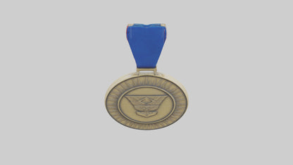 Outstanding Leadership Medal model 3D model