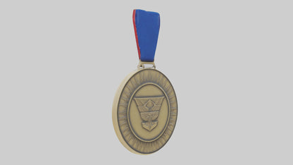 Outstanding Leadership Medal model 3D model
