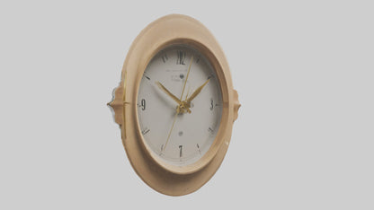 Oval Wall Clock model 3D model