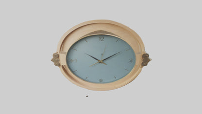 Oval Wall Clock model 3D model