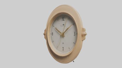 Oval Wall Clock model 3D model