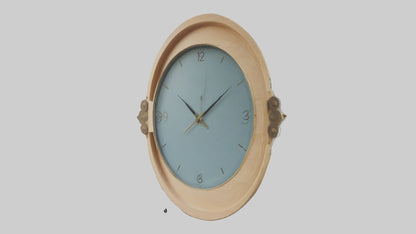 Oval Wall Clock model 3D model