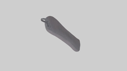 3D model Oven mitt model VR / AR / low-poly