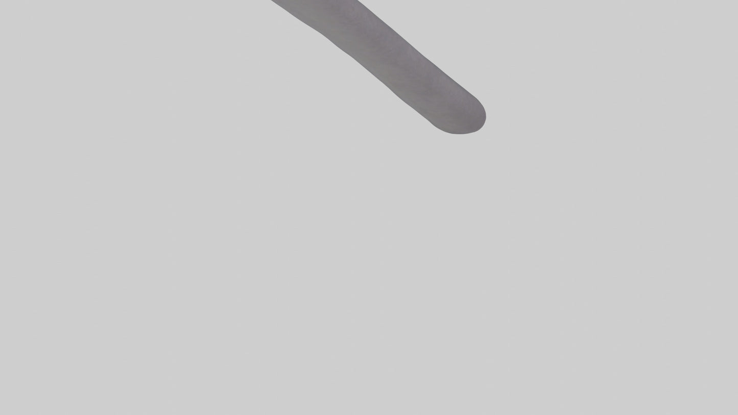 3D model Oven mitt model VR / AR / low-poly