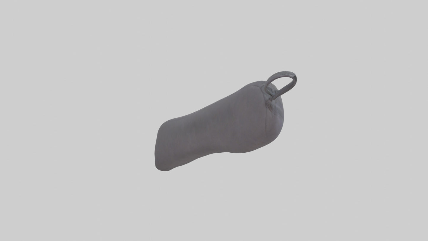 3D model Oven mitt model VR / AR / low-poly
