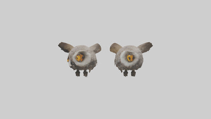 3D model Owl Eyes Model VR / AR / low-poly