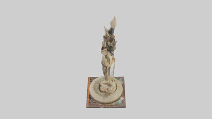 3D model Oya statue model VR / AR / low-poly