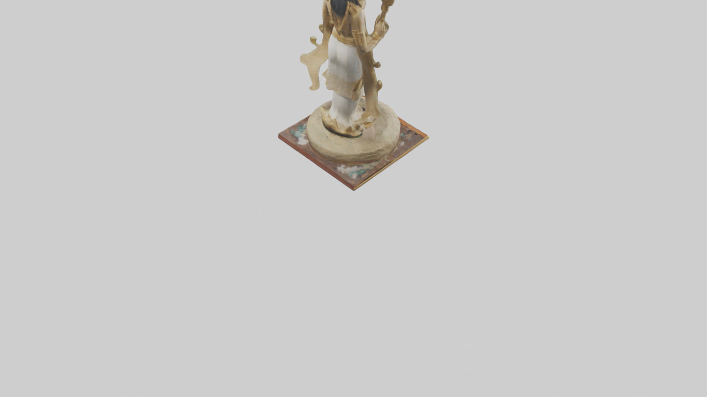3D model Oya statue model VR / AR / low-poly