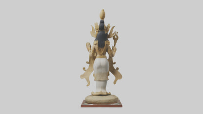 3D model Oya statue model VR / AR / low-poly
