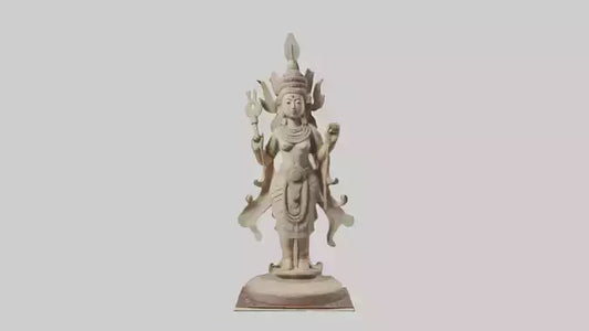3D model Oya statue model VR / AR / low-poly
