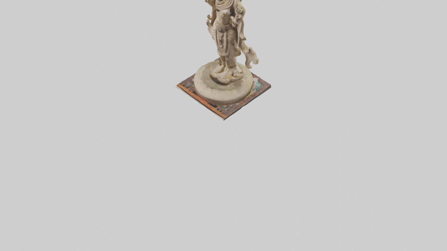 3D model Oya statue model VR / AR / low-poly