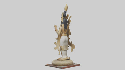 3D model Oya statue model VR / AR / low-poly