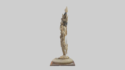 3D model Oya statue model VR / AR / low-poly