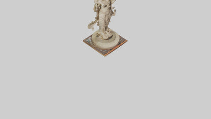 3D model Oya statue model VR / AR / low-poly