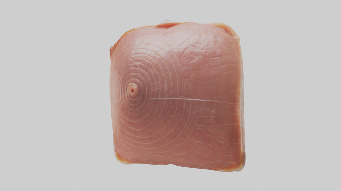 3D model Packaged Ham model VR / AR / low-poly