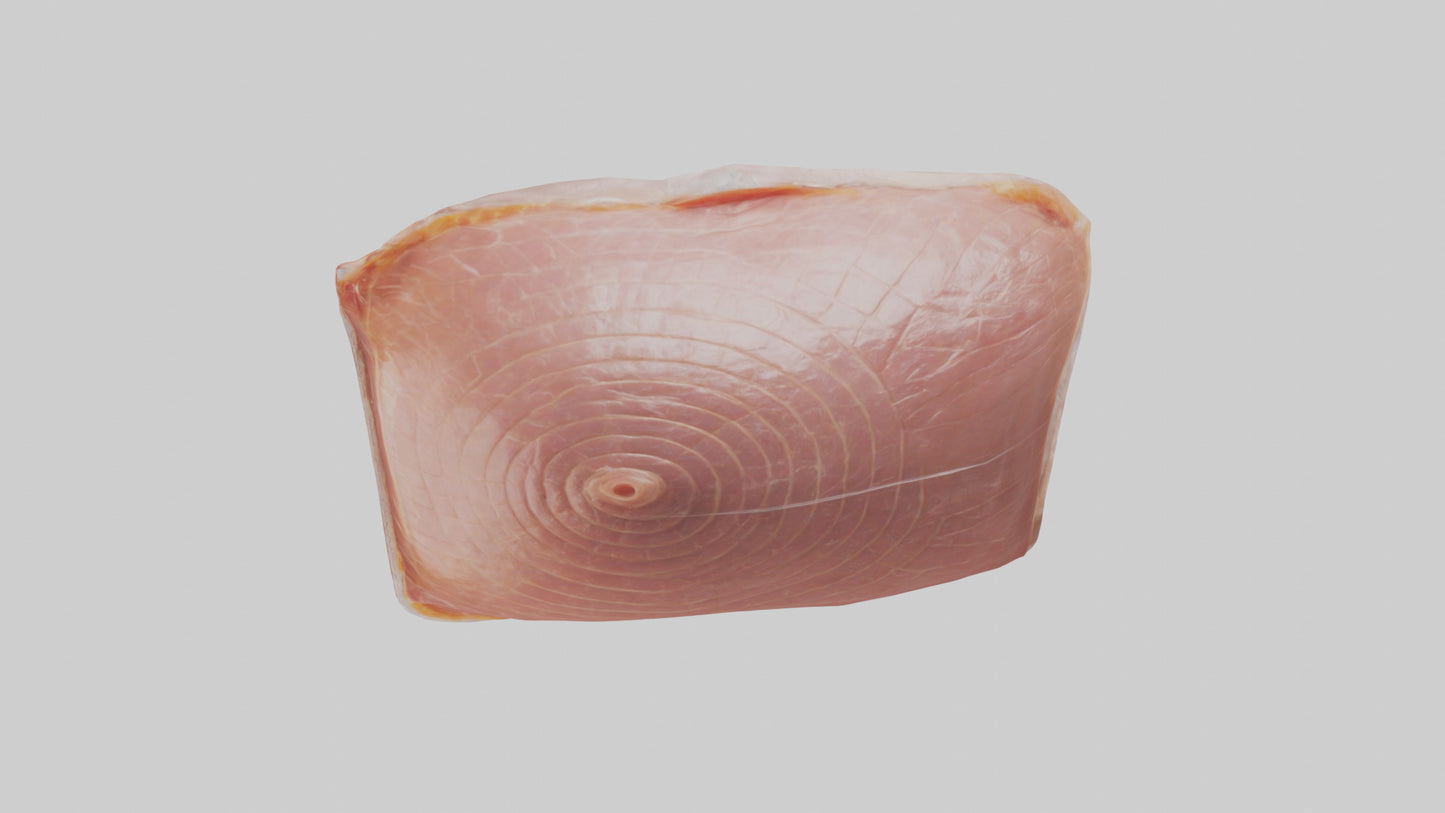 3D model Packaged Ham model VR / AR / low-poly