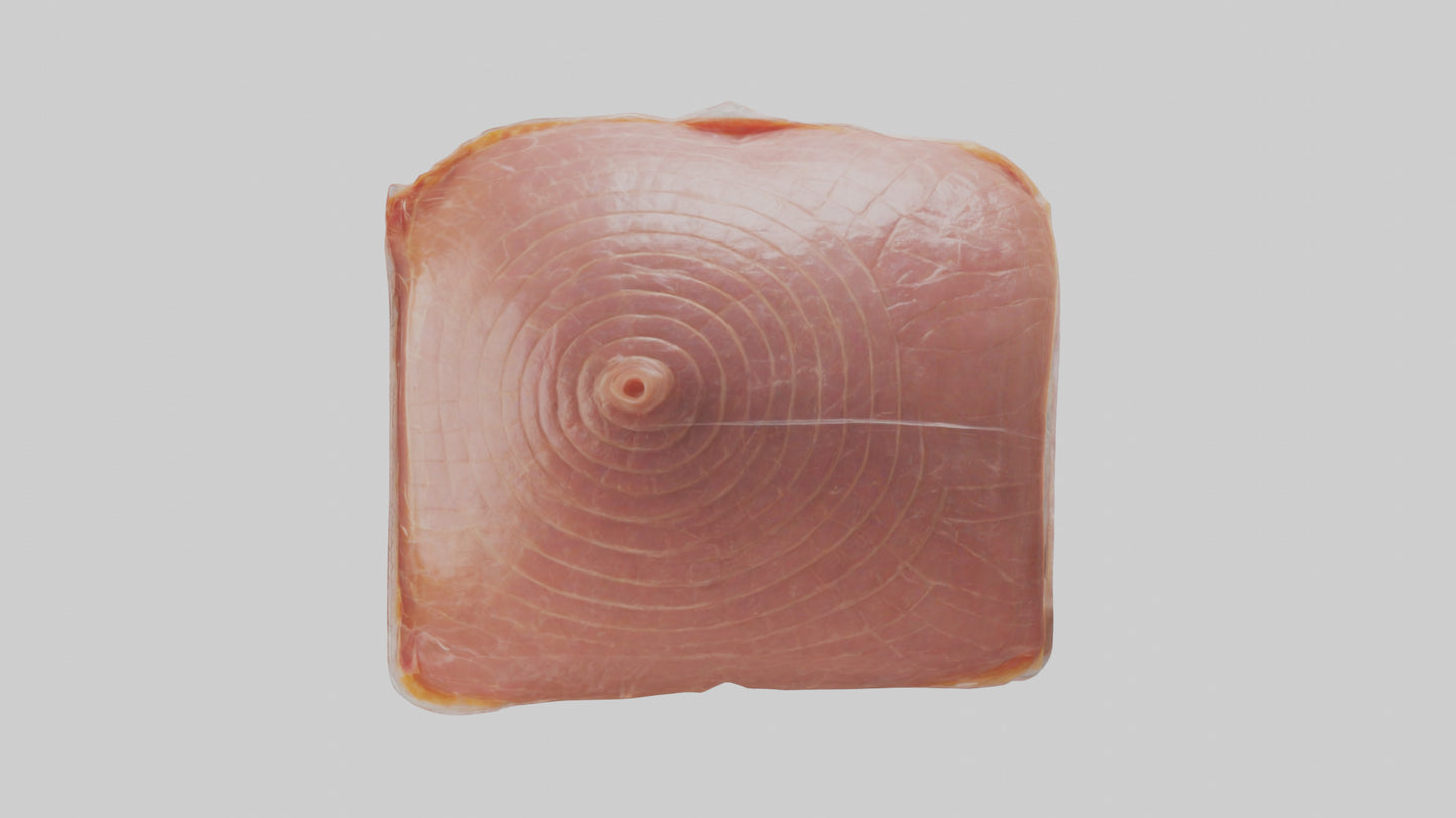 3D model Packaged Ham model VR / AR / low-poly