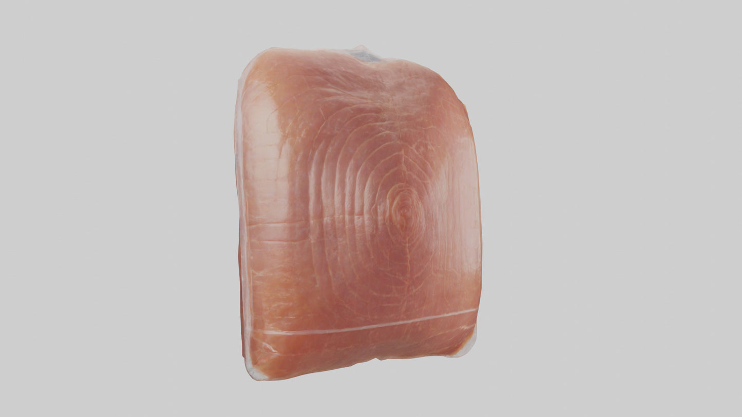3D model Packaged Ham model VR / AR / low-poly