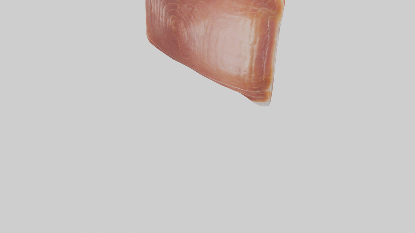 3D model Packaged Ham model VR / AR / low-poly