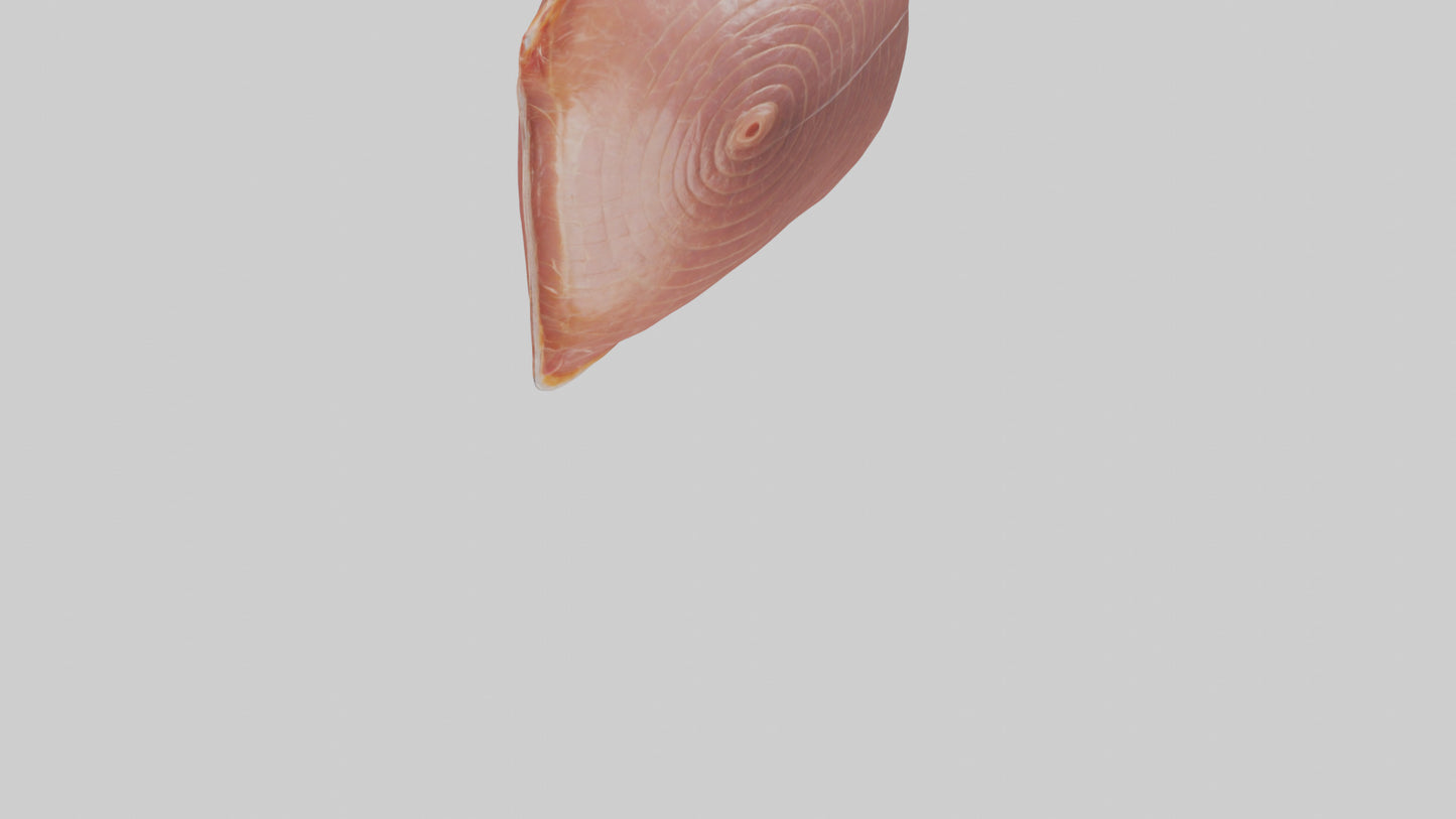 3D model Packaged Ham model VR / AR / low-poly