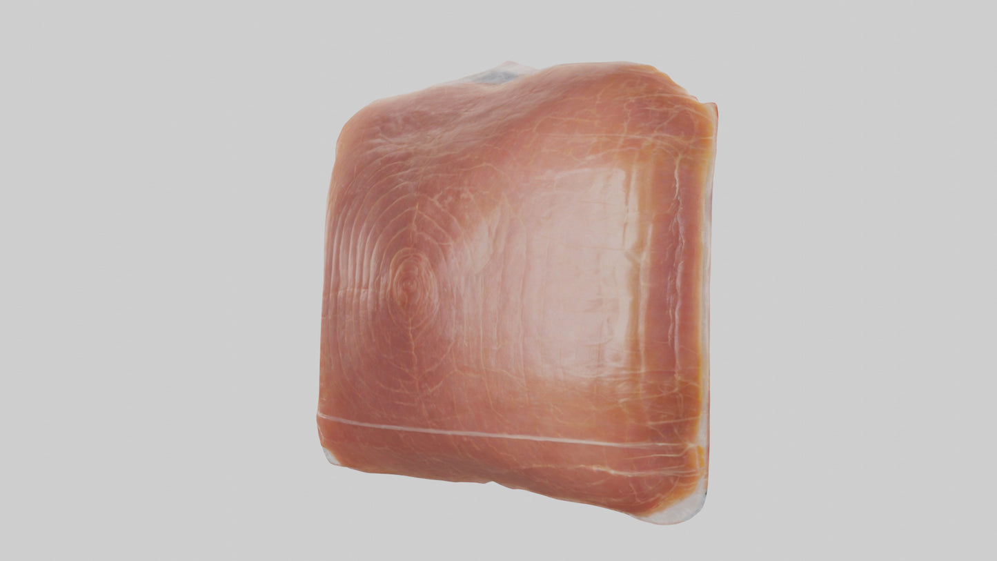 3D model Packaged Ham model VR / AR / low-poly