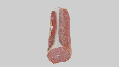 3D model Packaged Salami model VR / AR / low-poly