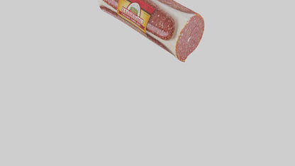 3D model Packaged Salami model VR / AR / low-poly