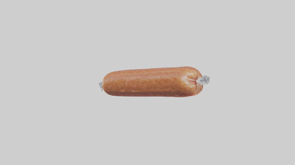 3D model Packaged Sausage model VR / AR / low-poly