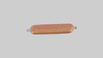 3D model Packaged Sausage model VR / AR / low-poly