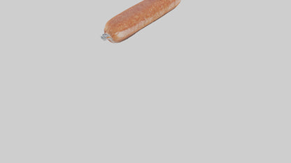 3D model Packaged Sausage model VR / AR / low-poly