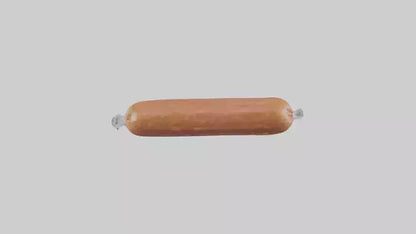 3D model Packaged Sausage model VR / AR / low-poly