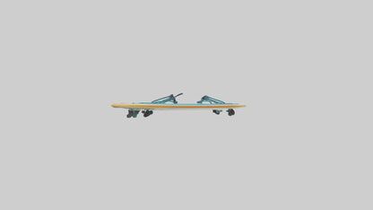 3D model Paddleboard model VR / AR / low-poly