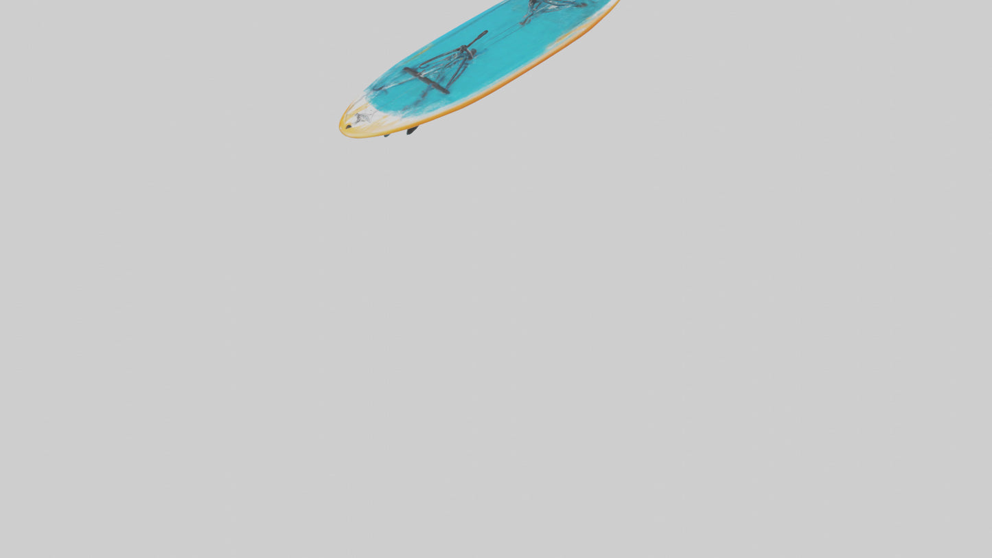 3D model Paddleboard model VR / AR / low-poly