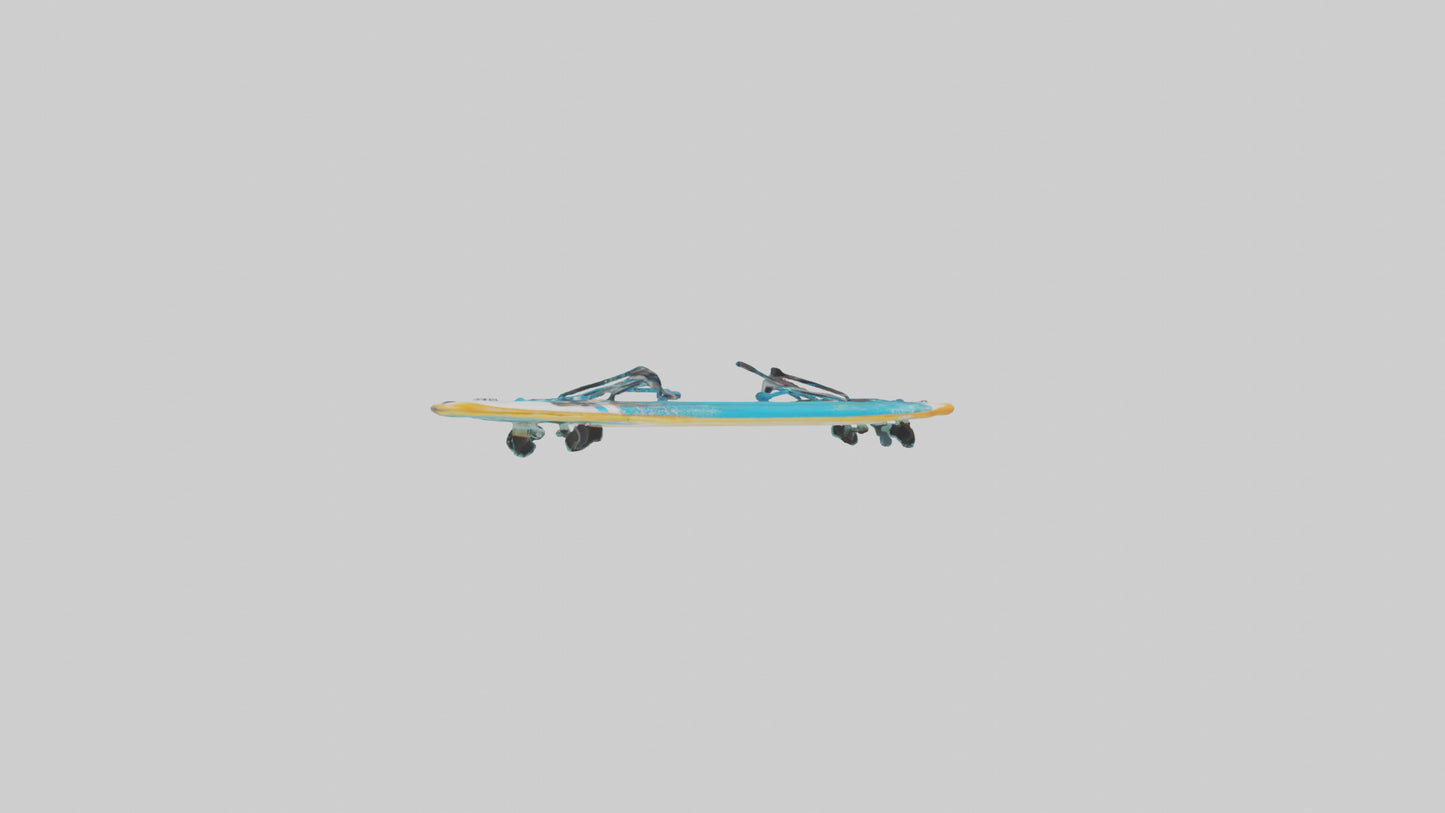 3D model Paddleboard model VR / AR / low-poly