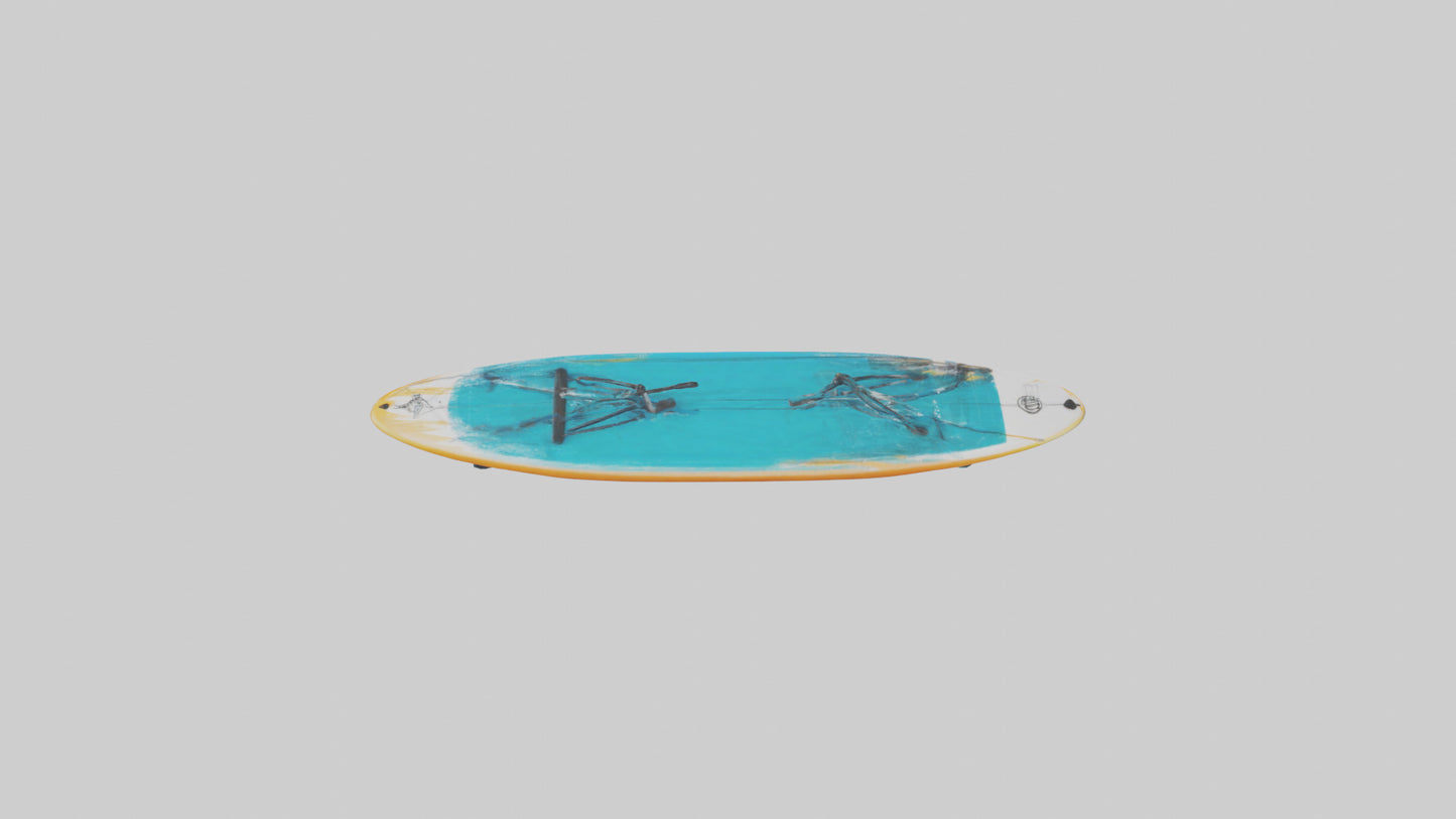3D model Paddleboard model VR / AR / low-poly