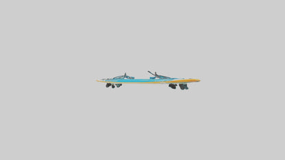 3D model Paddleboard model VR / AR / low-poly