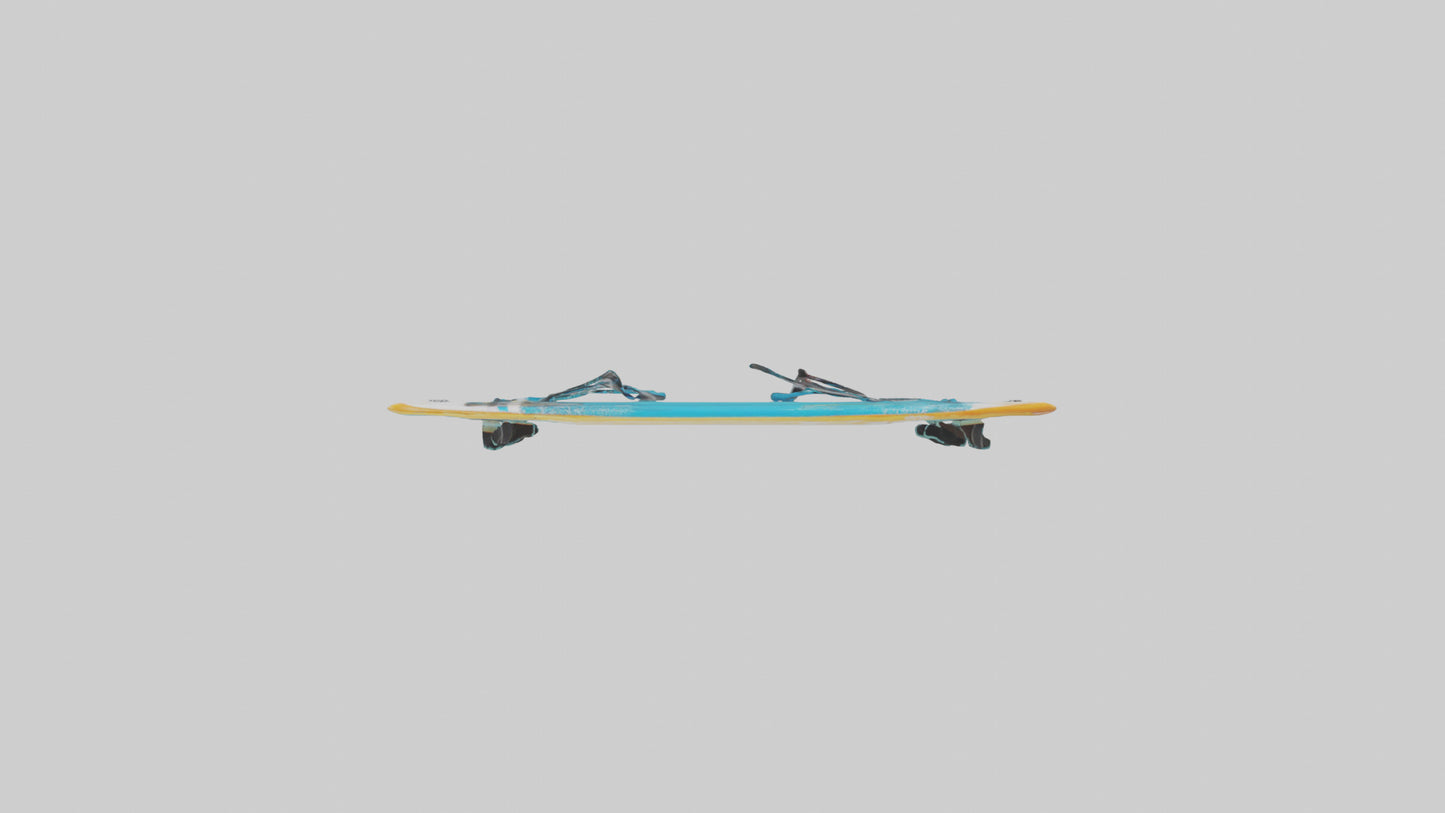 3D model Paddleboard model VR / AR / low-poly
