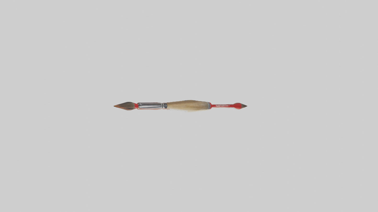 3D model Paintbrush model VR / AR / low-poly